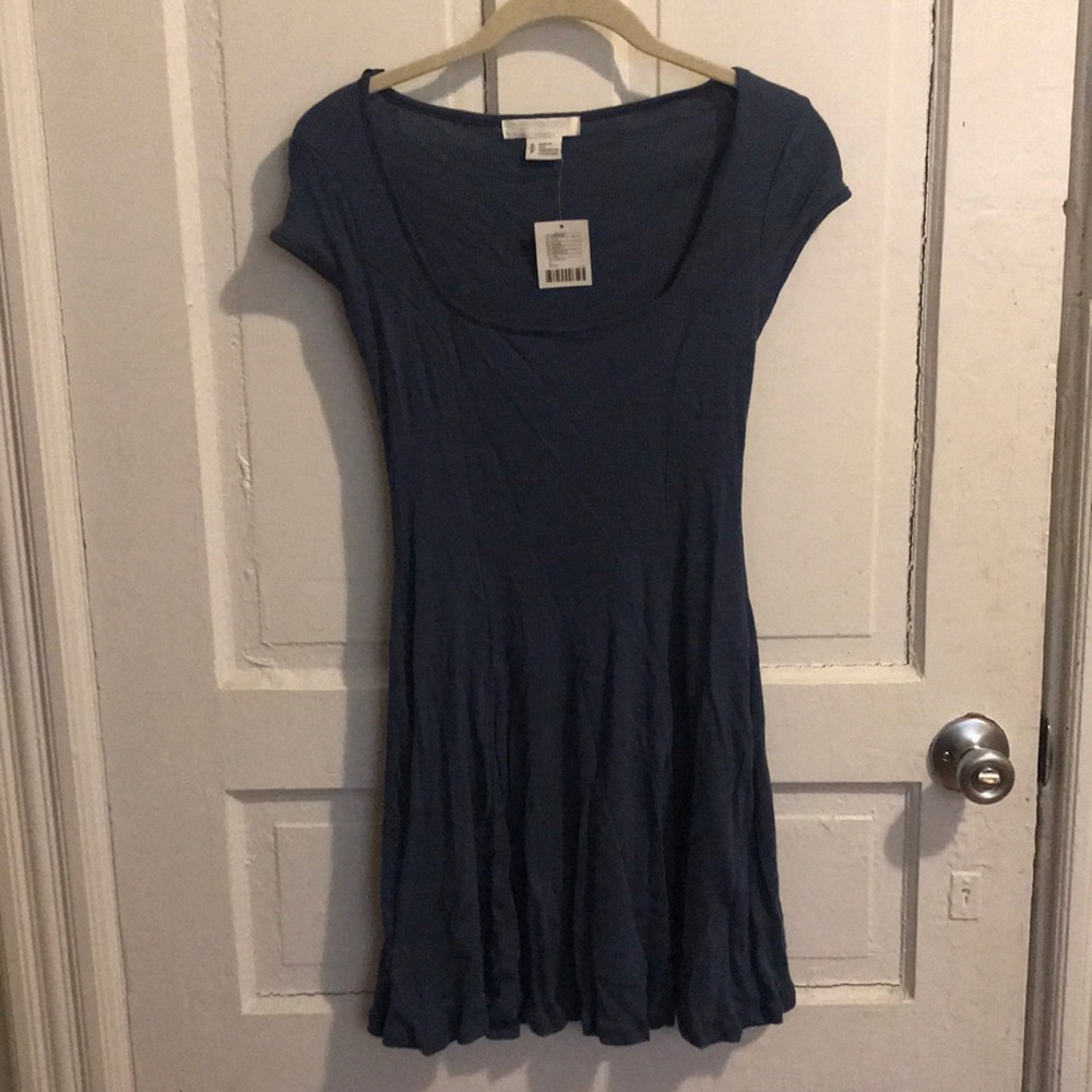 Urban Outfitters blue scoop-neck dress